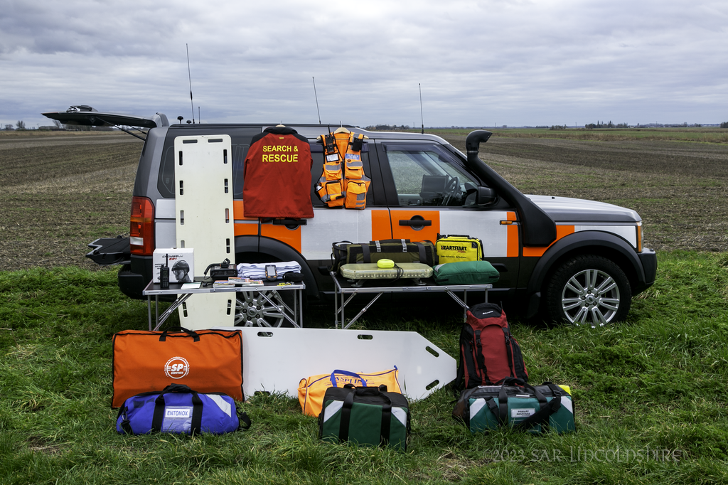 Equipt Land Rover with Communications and; Medical Equipment