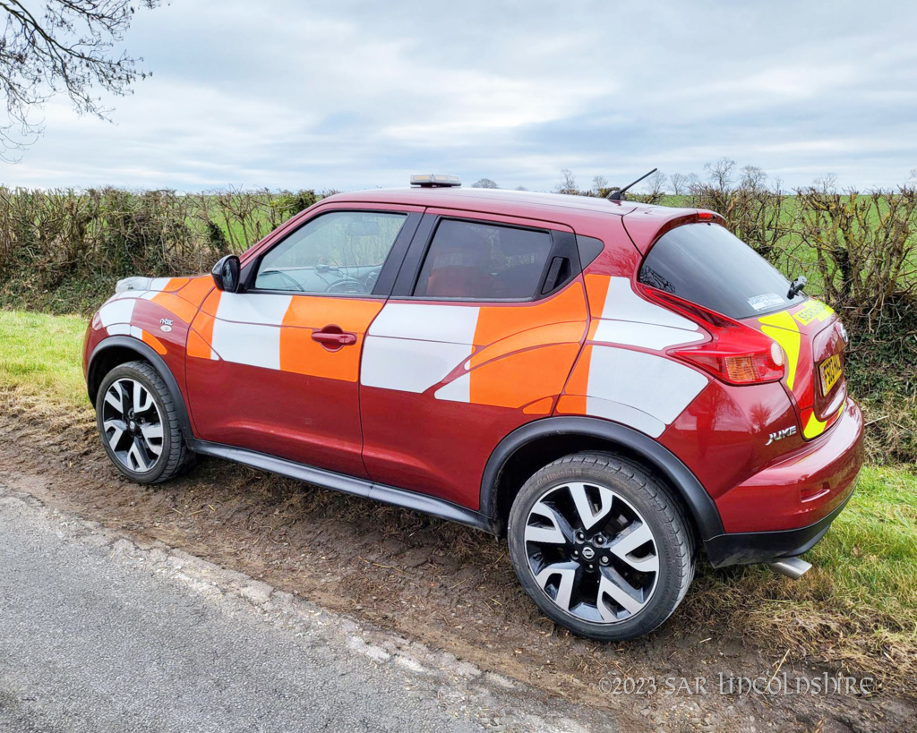 Search and Rescue Response Nissan Juke in Livery
