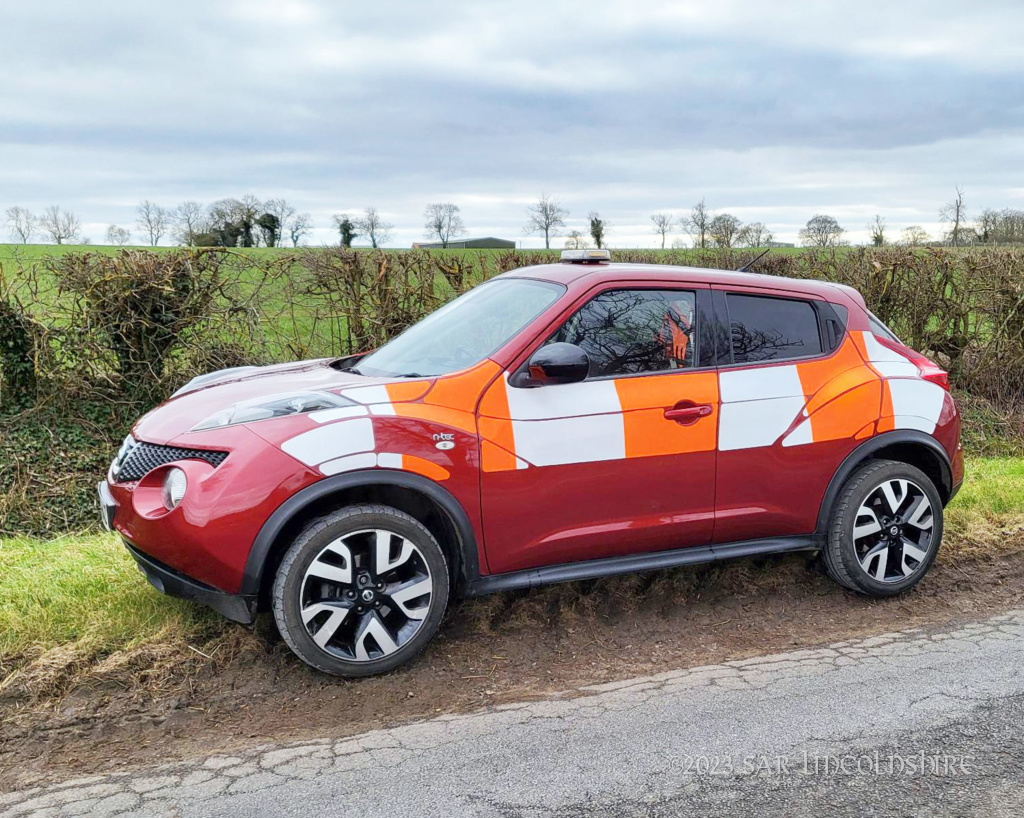 Nissan Juke Response Vehicle in Search and Rescue Livery